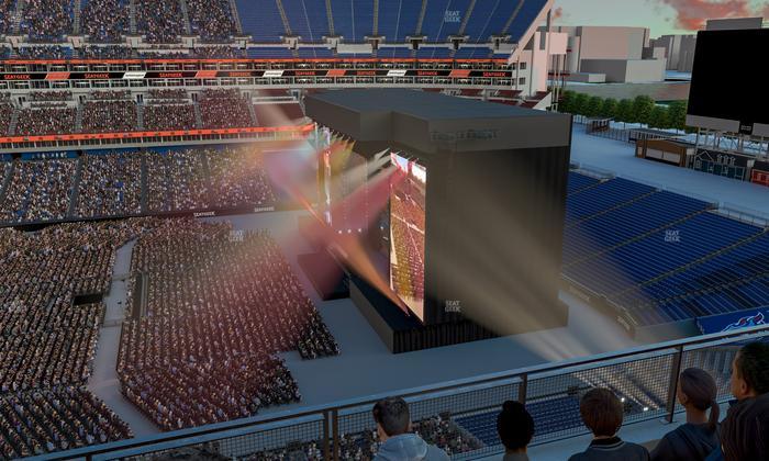 Nissan Stadium - Section Loge 311 Seat View