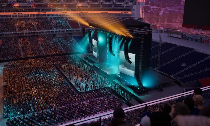 Nissan Stadium - Section Loge 312 Seat View