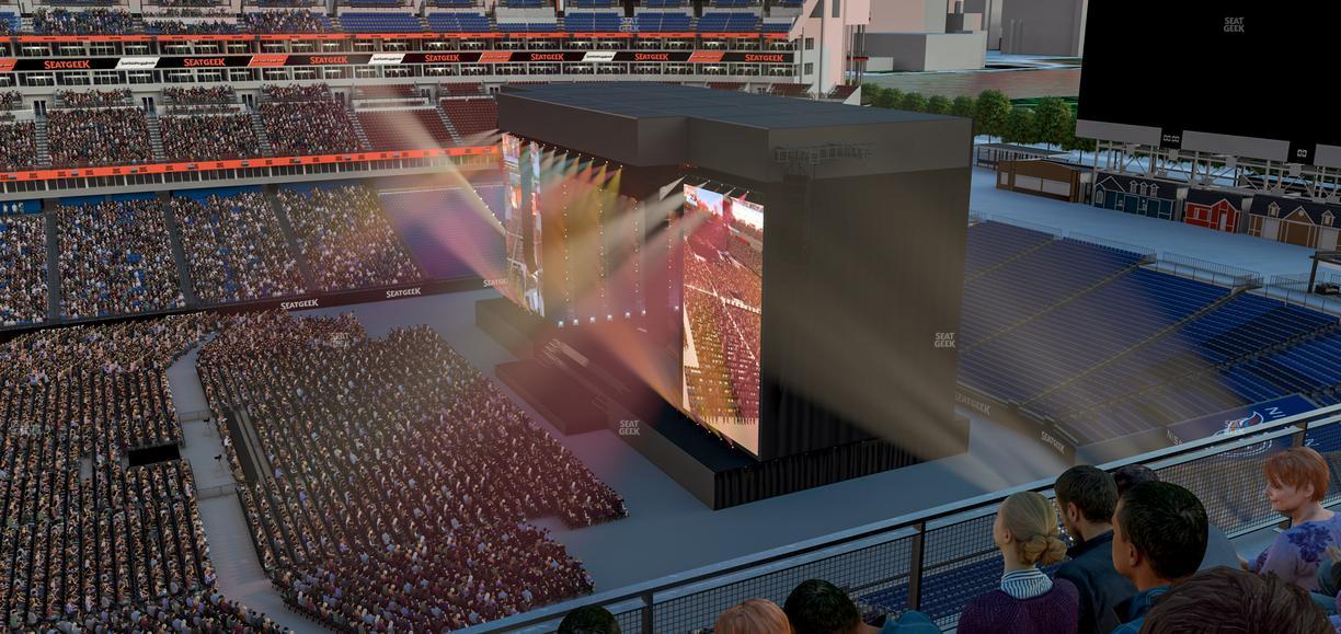 Nissan Stadium - Section Loge 312 Seat View