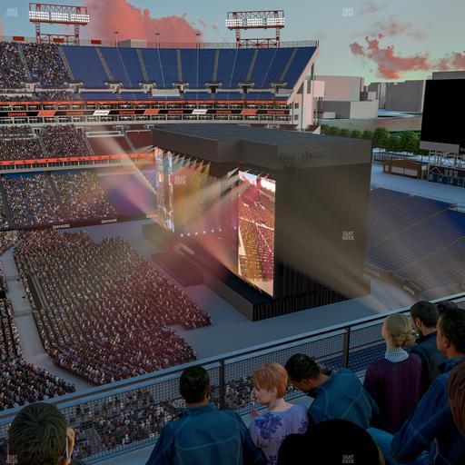 Nissan Stadium - Section Loge 312 Seat View