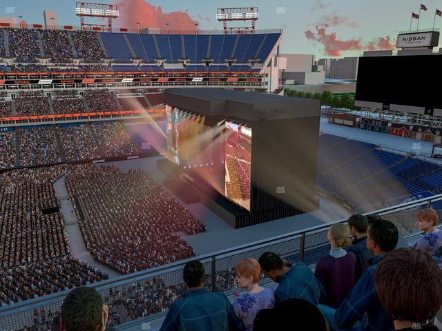Nissan Stadium - Section Loge 312 Seat View