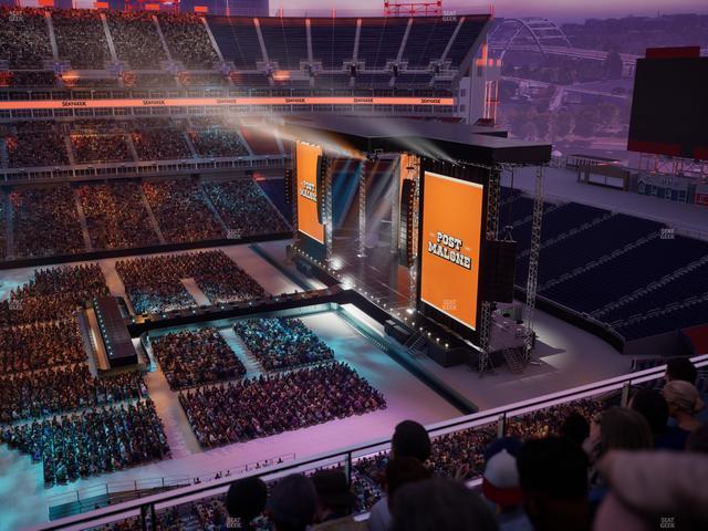 Nissan Stadium - Section Loge 312 Seat View