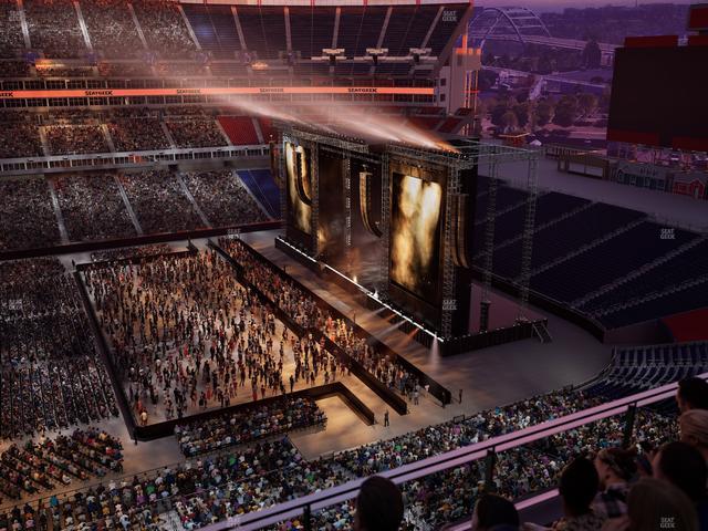 Nissan Stadium - Section Loge 312 Seat View
