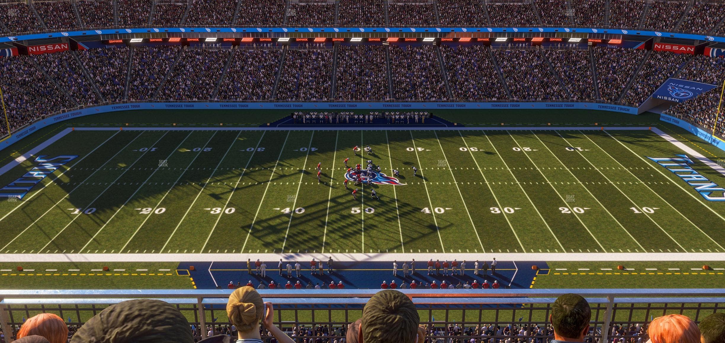 Nissan Stadium - Section Loge 312 Seat View