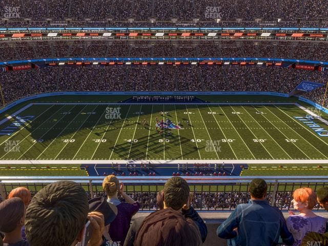 Nissan Stadium - Section Loge 312 Seat View