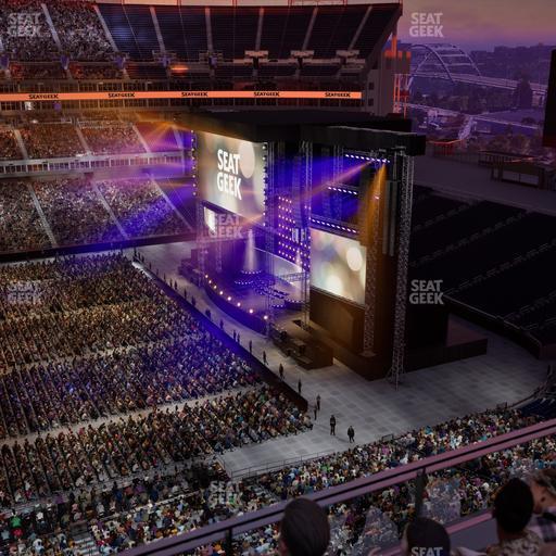 Nissan Stadium - Section Loge 312 Seat View