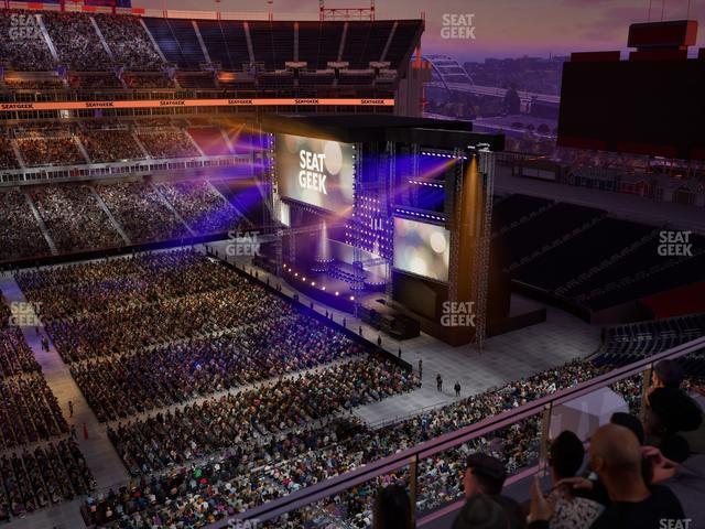 Nissan Stadium - Section Loge 313 Seat View