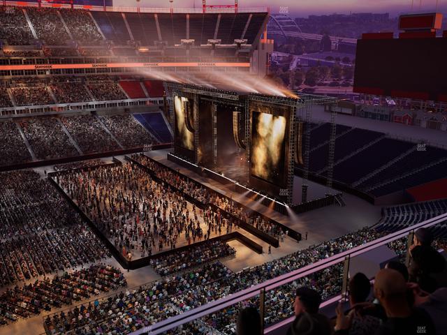 Nissan Stadium - Section Loge 313 Seat View