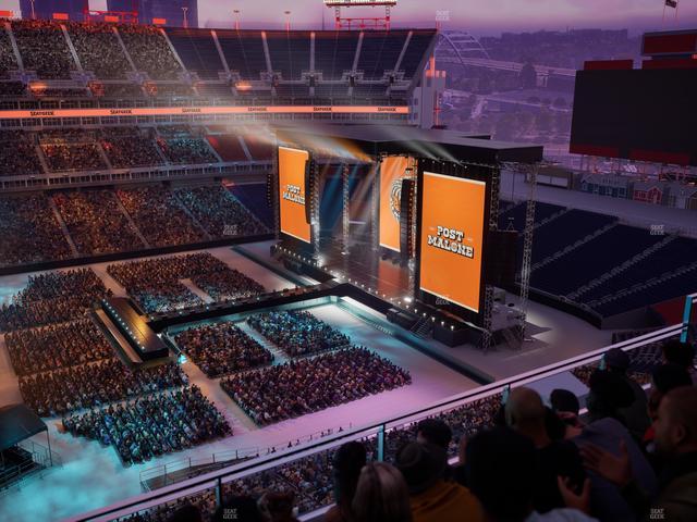 Nissan Stadium - Section Loge 313 Seat View