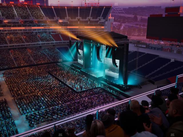 Nissan Stadium - Section Loge 313 Seat View