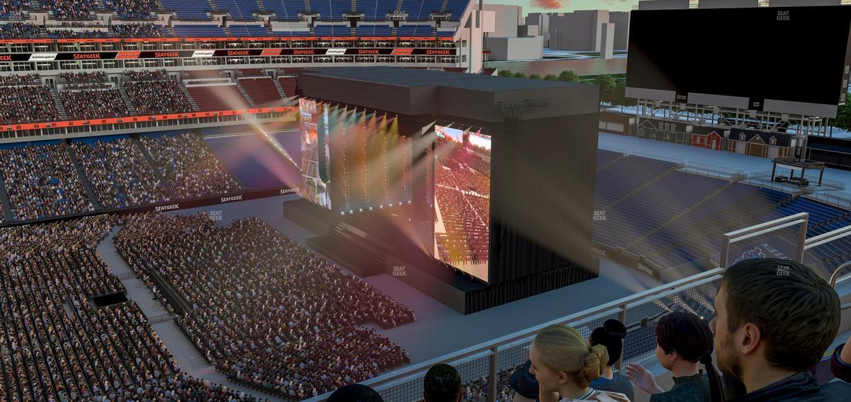 Nissan Stadium - Section Loge 313 Seat View