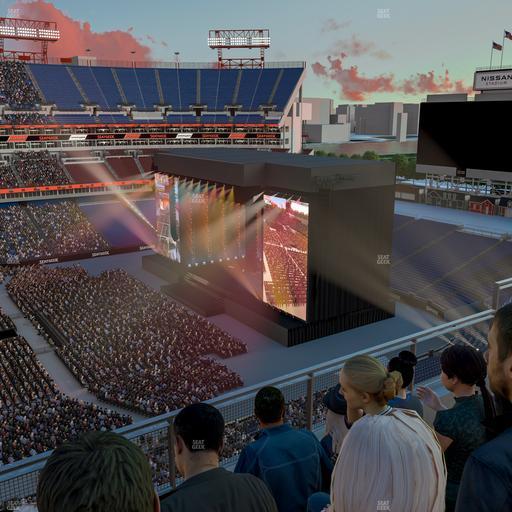 Nissan Stadium - Section Loge 313 Seat View