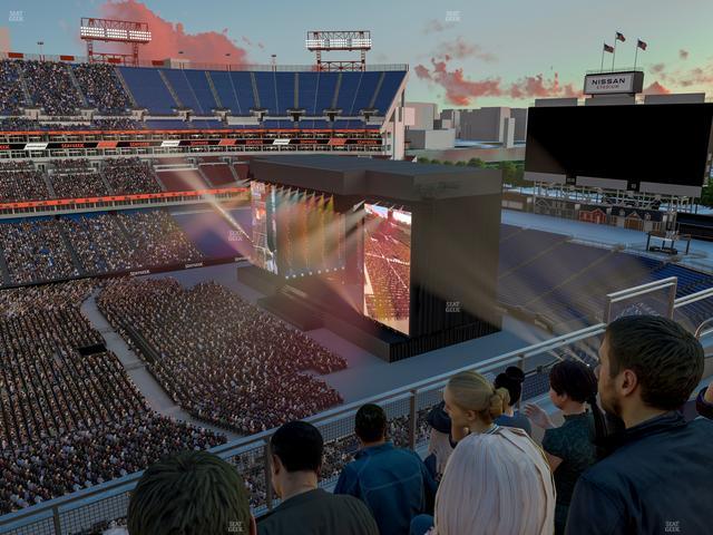 Nissan Stadium - Section Loge 313 Seat View