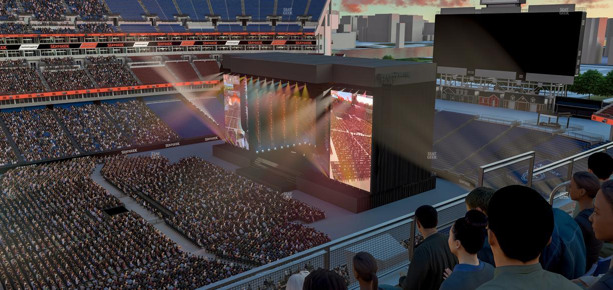 Nissan Stadium - Section Loge 314 Seat View