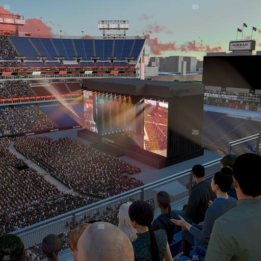 Nissan Stadium - Section Loge 314 Seat View