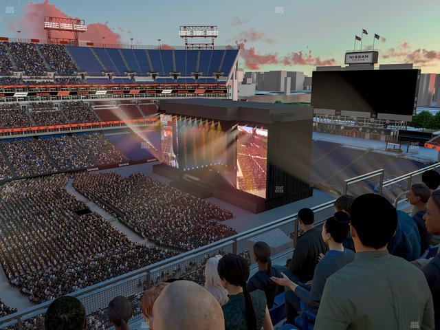 Nissan Stadium - Section Loge 314 Seat View