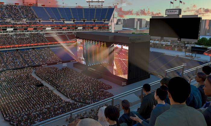 Nissan Stadium - Section Loge 314 Seat View