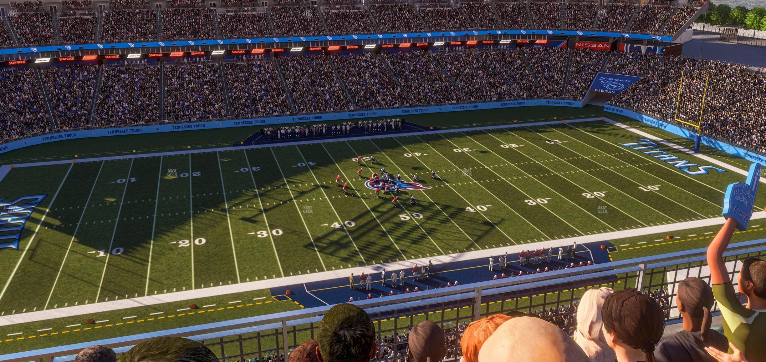 Nissan Stadium - Section Loge 314 Seat View
