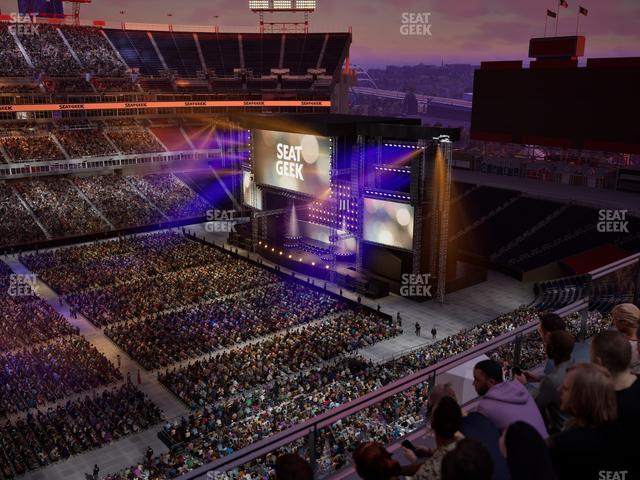 Nissan Stadium - Section Loge 314 Seat View