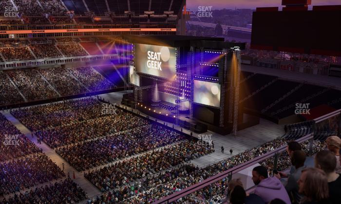 Nissan Stadium - Section Loge 314 Seat View