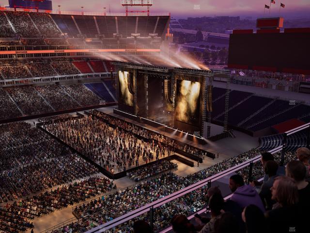 Nissan Stadium - Section Loge 314 Seat View
