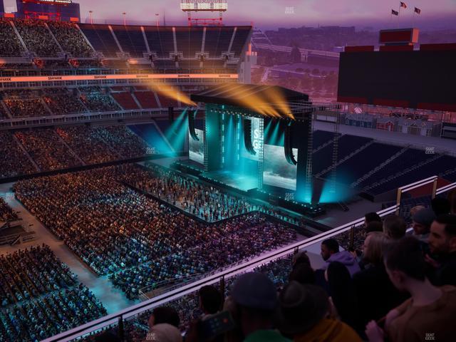 Nissan Stadium - Section Loge 314 Seat View