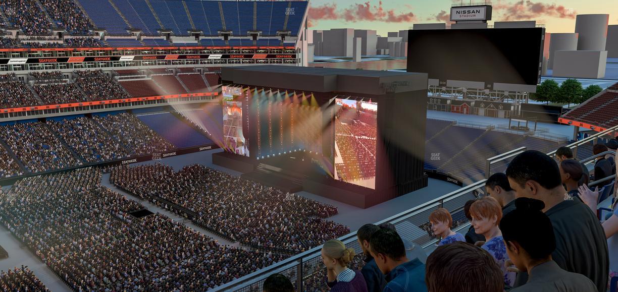 Nissan Stadium - Section Loge 315 Seat View