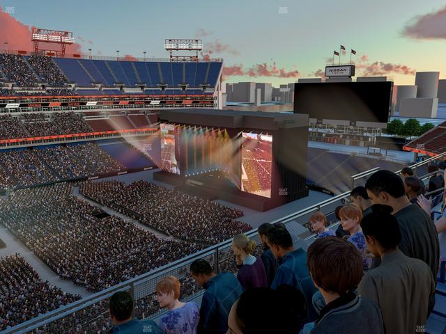 Nissan Stadium - Section Loge 315 Seat View