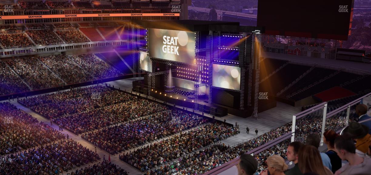 Nissan Stadium - Section Loge 315 Seat View