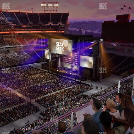 Nissan Stadium - Section Loge 315 Seat View