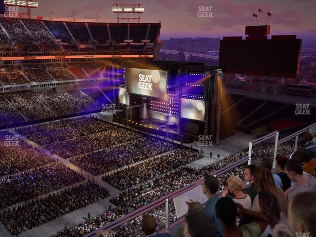 Nissan Stadium - Section Loge 315 Seat View