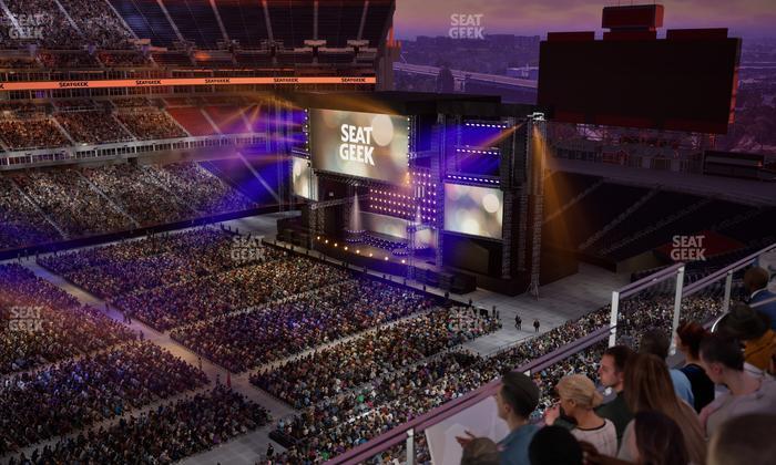 Nissan Stadium - Section Loge 315 Seat View