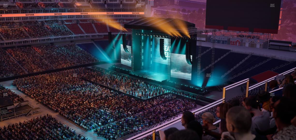 Nissan Stadium - Section Loge 315 Seat View