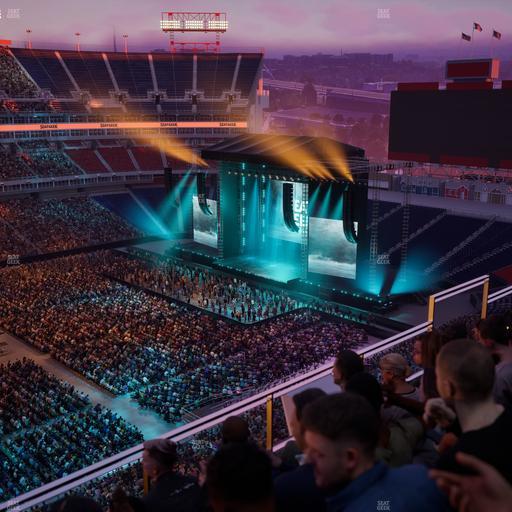 Nissan Stadium - Section Loge 315 Seat View
