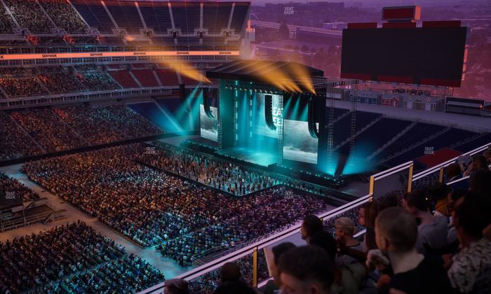 Nissan Stadium - Section Loge 315 Seat View