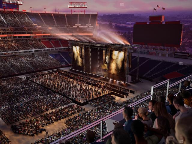 Nissan Stadium - Section Loge 315 Seat View
