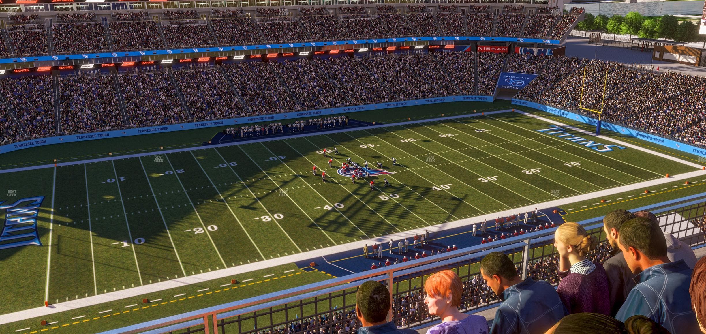 Nissan Stadium - Section Loge 315 Seat View
