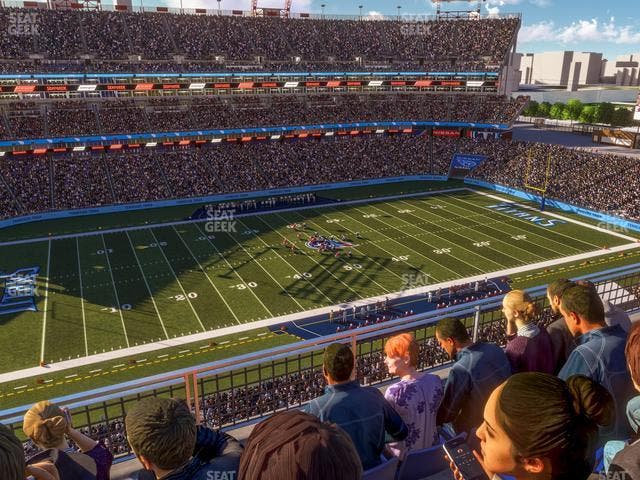 Nissan Stadium - Section Loge 315 Seat View