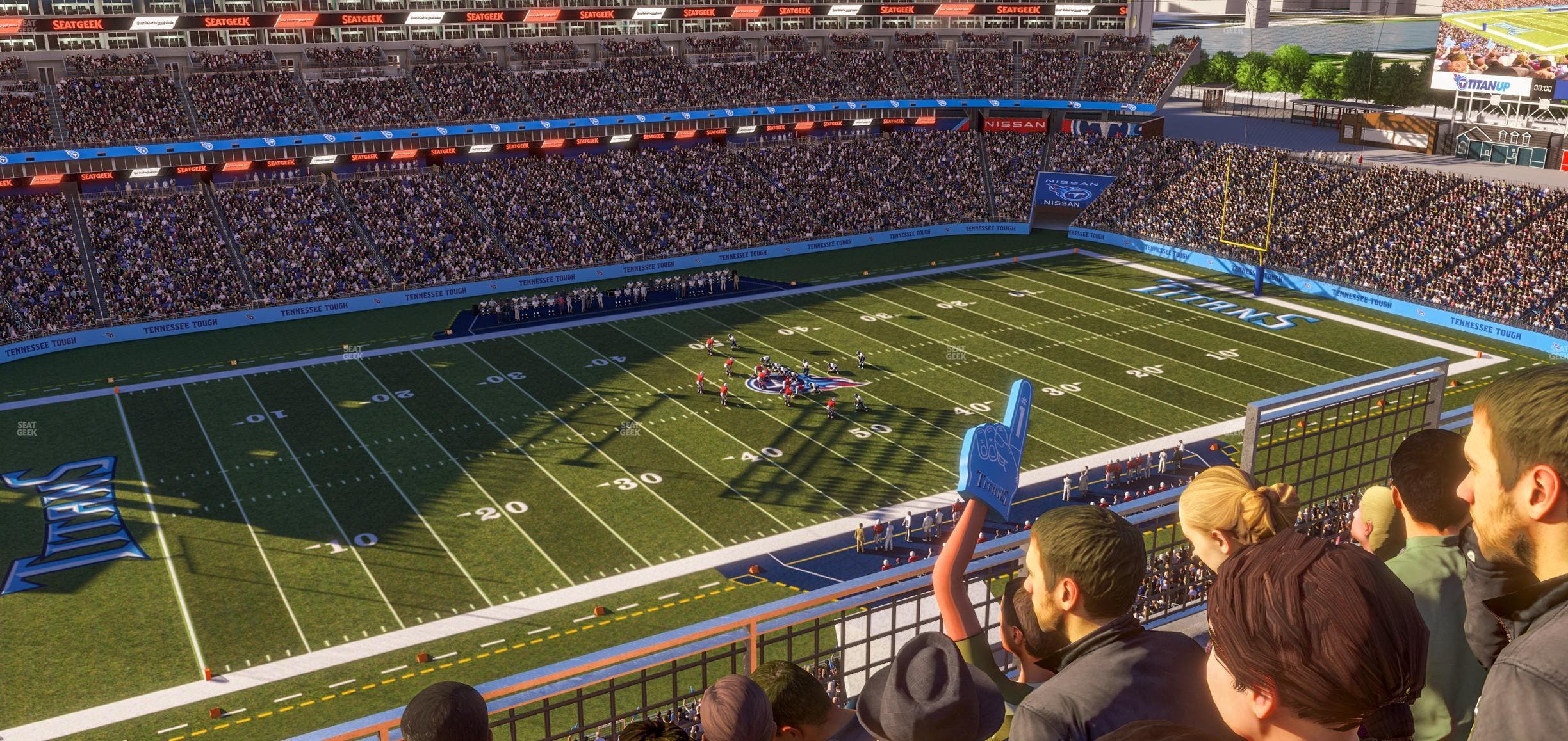 Nissan Stadium - Section Loge 316 Seat View