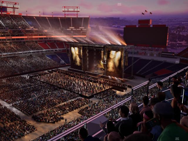 Nissan Stadium - Section Loge 316 Seat View