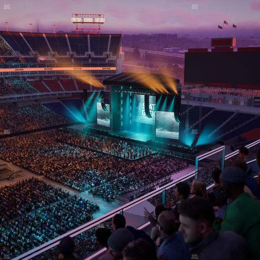 Nissan Stadium - Section Loge 316 Seat View