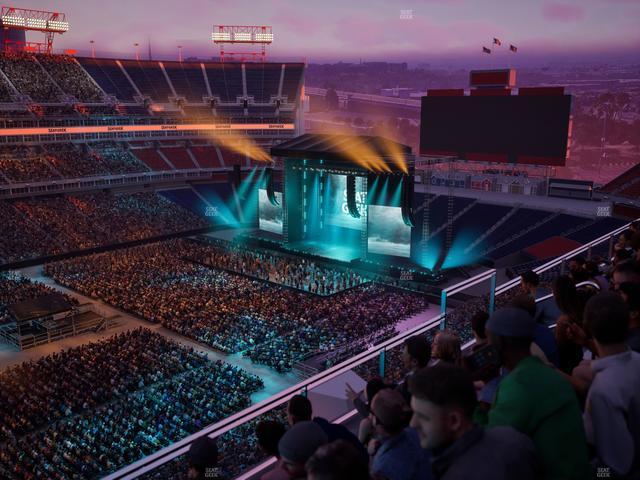 Nissan Stadium - Section Loge 316 Seat View