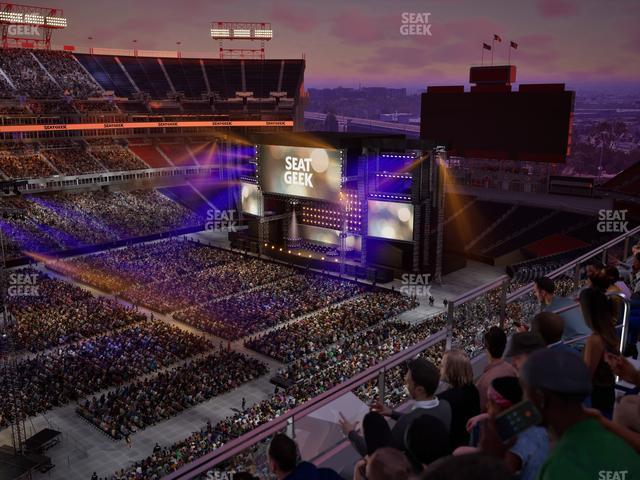 Nissan Stadium - Section Loge 316 Seat View