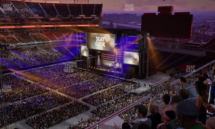 Nissan Stadium - Section Loge 316 Seat View