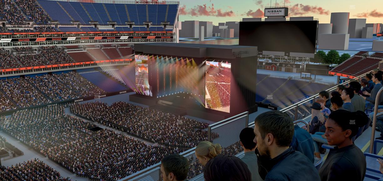 Nissan Stadium - Section Loge 316 Seat View