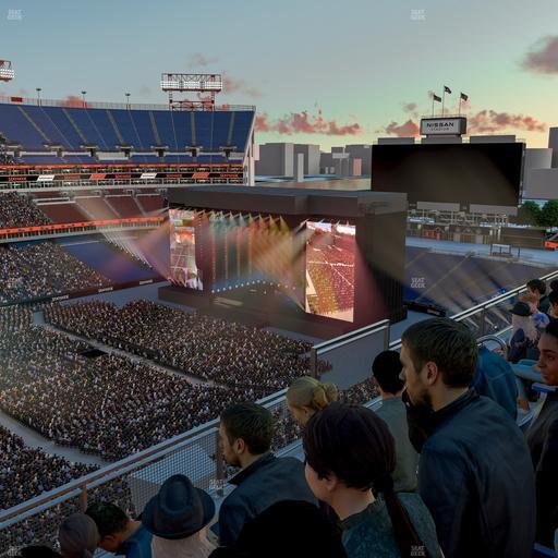 Nissan Stadium - Section Loge 316 Seat View