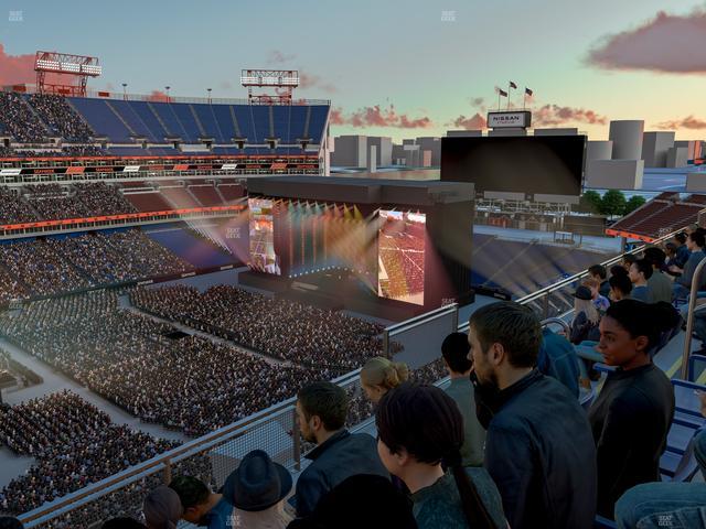 Nissan Stadium - Section Loge 316 Seat View