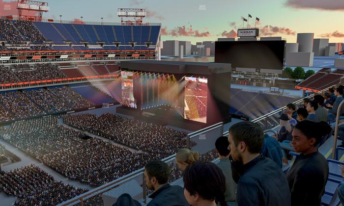 Nissan Stadium - Section Loge 316 Seat View