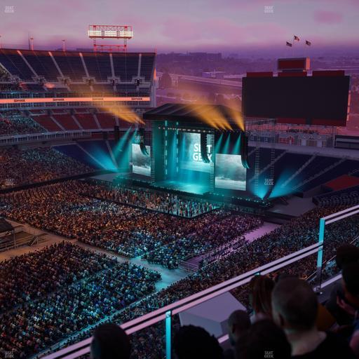 Nissan Stadium - Section Loge 317 Seat View