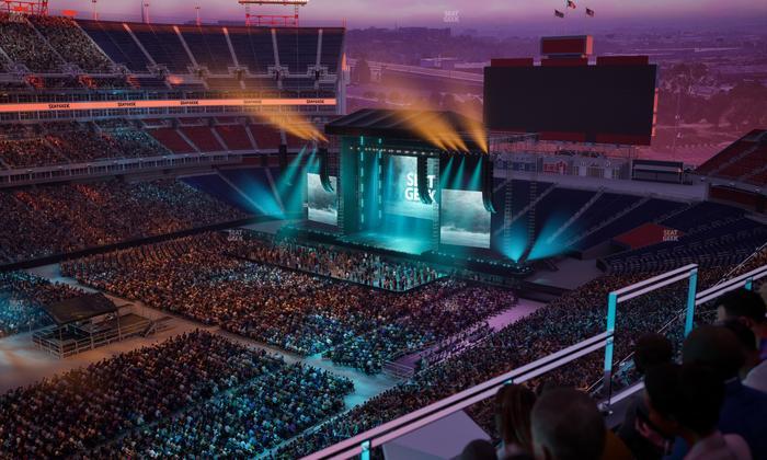 Nissan Stadium - Section Loge 317 Seat View